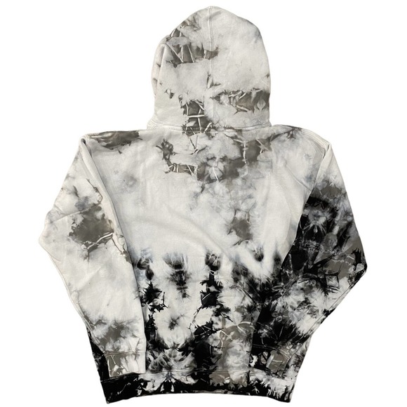 Civil Regime by Darc Sport Women's Wild Daisies Tie Dye Wash Hoodie Sweatshirt - Picture 2 of 2